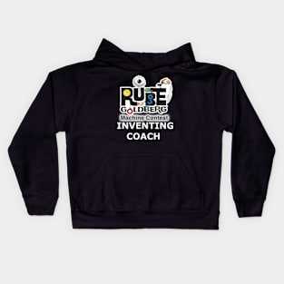 RGMC-Inventing Coach - white letters Kids Hoodie